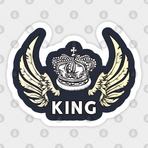 Angel King Sticker by PrimalWarfare